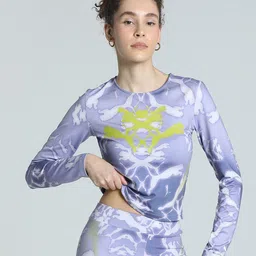 Puma Women Dare To Printed Slim Fit Long Sleeve T-Shirt-image-50