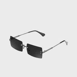 SAM & MARSHALL Unisex Rectangle Sunglasses with UV Protected Lens-11