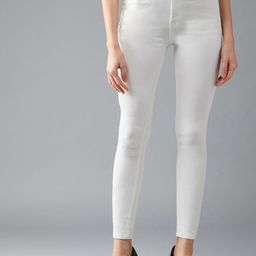 BAESD Skinny Fit High-Rise Light Fade Stretchable Jeans-image-10
