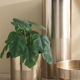 Home Centre Ember Opt Linix Yellow Textured Etching Planter image 3