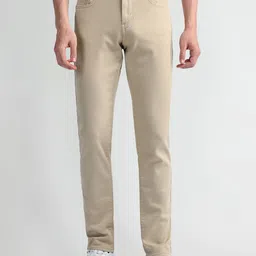 U.S. Polo Assn. Men Prince Slim Fit Mid-Rise Cotton Stretchable Jeans-picture-48