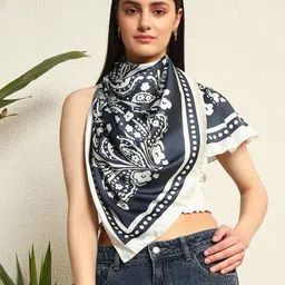 HANDICRAFT PALACE Women Printed Scarf-image-62
