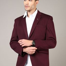 V-Mart Notched Lapel Single Breasted Blazer-image-41