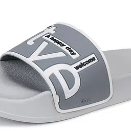 PENNEN Men Self Design Slider Flip Flops image 5
