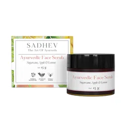SADHEV The Art of Ayurveda Ayurvedic Face Scrub with Sugarcane, Apple & Lemon - 15g-picture-37