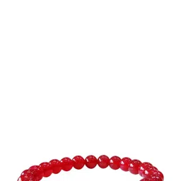 Divine souvenirs Unisex Artificial Beaded Elasticated Bracelet-43