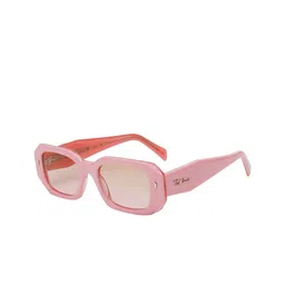 Ted Smith Unisex Square Sunglasses with Polarised Lens image 3