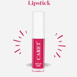 CARET ORGANIC Set Of 5 Super-Pigmented Liquid Matte Lipsticks -10 ml Each -2 -4 -7 -8 -3 image 4