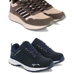 DRACKFOOT Men Non-Marking Running Sports Shoes-image-51