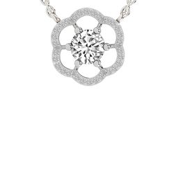Sparkles Lab Grown Diamond Pendant Necklace14K Gold-picture-22