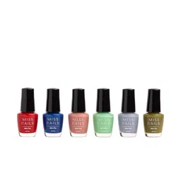 MISS NAILS Set Of 6 Mini Pro Nail Polish- 6 ml Each- Someone I Love-image-92