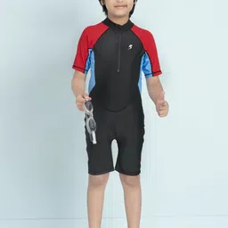 BAESD Boys Colourblocked Round Neck Legsuit-picture-35