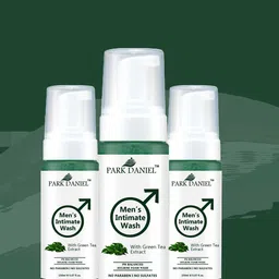 Park Daniel Set Of 3 Men's Intimate Wash With Green Tea Extract- 150 ml Each-3