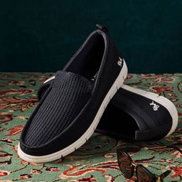 NEEMANS Men Woven Design Slip-On Flex Knit Loafer-picture-41