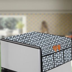 The Furnishing Tree Grey Plastic Refrigerator Cover-image-82