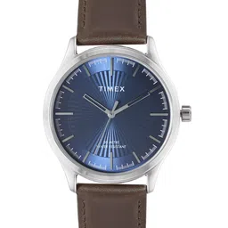 Timex Men Leather Straps Analogue Watch TWTG65SMU23-6