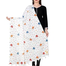 Vicharan Geometric Printed Cotton Dupatta-9
