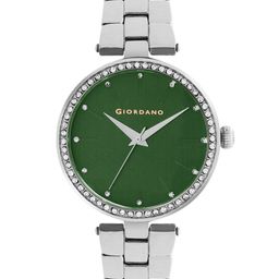 GIORDANO Women Embellished Dial & Stainless Steel Bracelet Style Straps Analogue Watch A2079-55-image-18