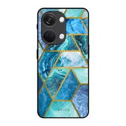 QRIOH Geometric Printed OnePlus Nord 3 5G Back Case Mobile Accessories-55