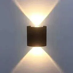 Wallchiere Wall Lamp Up Down With Bulb Post Light Outdoor Lamp-image-80
