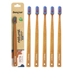 Dencrus Set Of 5 Octa Clean Bamboo Toothbrush-52