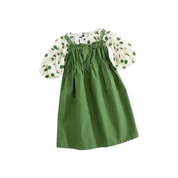 StyleCast x Revolte Girls Shoulder Straps A-Line Dress With Top-image-118