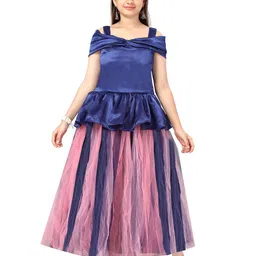 HERE&NOW Girls Fit & Flare Maxi Dress-30