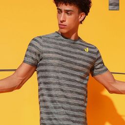GLITO Men 2 Striped Slim Fit T-shirt-image-36