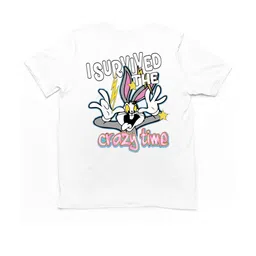 TeeSlix Unisex White Tshirts image 5