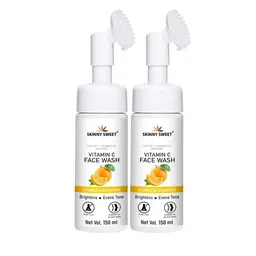 SKINNYSWEET Set Of 2 Vitamin C Face Wash With Niacinamide - 150 ml Each-13