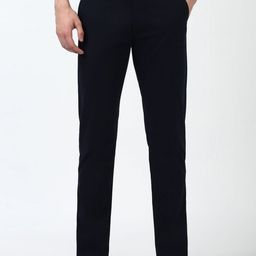 Peter England Casuals Men Super Slim Fit Trousers-image-92