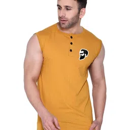 Blisstone Men Solid Henley Neck Casual T-shirt-image-66