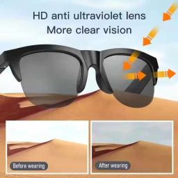 FAVSTORE F06 Wireless Bluetooth Sunglass Fashion Anti Blue Light Smart Glass Dual Speaker-picture-20