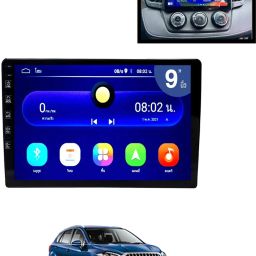 9inch Android Touch Screen Full HD Bluetooth/Wifi/ For Car-138 Black LED-image-66