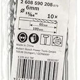Carbide tipped drill bit ,CYL-1 set of 10 , 06 mm-image-1