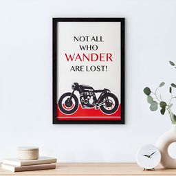 Home Centre Black & White Spectrum Wander Canvas MDF Wall Photo Frames-1
