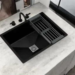 Quartz black Vessel Sink-image-65