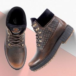 Men's Storm Surge Water Resistant Oil Full Grain Leather Insualted/Rugged/Height Increaser Work Boots For Men-image-90