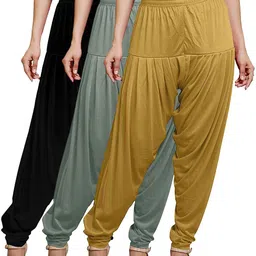 chittukuruvi Viscose Rayon Solid Patiala-picture-0