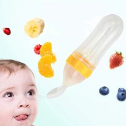 Infants, Kids, Toddlers Feeding Cereals, Purees & Soups Baby Spoon Food Feeder - 90 ml-image-22