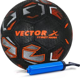 Street Mania Hand Stitched ball + Pump Football - Size: 5-image-37