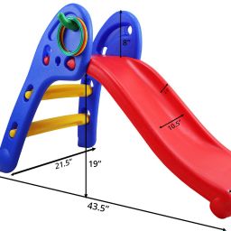 flipzon Garden Slide for Kids, First Slide Foldable Beginners Slider image 2