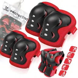 Kids/Youth Knee Pad Elbow Pads Guards Protective Gear Set for Roller Skates Skating Guard Combo-26