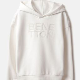 United Colors of Benetton Girls Floral Printed Hooded Sweatshirt-picture-36