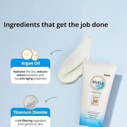 Rivela Argon Oil Gel Sunscreen SPF 30+ PA+++ - 60 g image 4