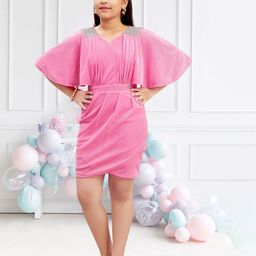 Lei-Chie Bell Sleeve Bodycon Midi Dress-image-29
