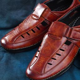 Provogue Men Textured Comfort Sandals-image-58