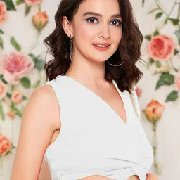 Istyle Can Blouson Crop Top-picture-32