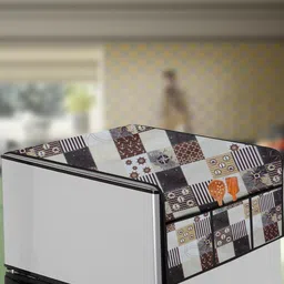 The Furnishing Tree Grey Plastic Refrigerator Cover-picture-49