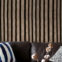 Asian royal Black & Brown Striped Self Adhesive Decals & Stickers-picture-31
